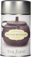 Tea Forte ENGLISH BREAKFAST Organic Loose Leaf Black Tea, 3.5 Ounce Tea Tin N2