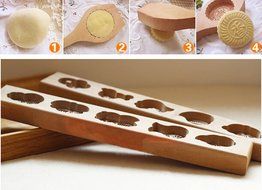 Woody Exquisite Carving Baking Molds Dessert Baking Cutter-G