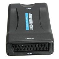BephaMart 1080P MHL HDMI to SCART Composite Video Converter Stereo Audio Adapter HD For TV DVD N3