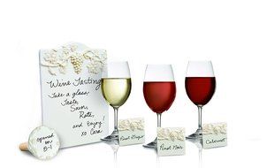 Place Tile Designs Set of 6 Vine Dry-erase Ceramic Place Card N3