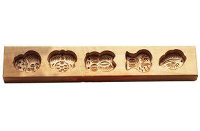 Woody Exquisite Carving Baking Molds Dessert Baking Cutter-G N2