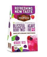 Madhava Gluten Free AgaveFive Iced Tea Drink Mix, Lemonade, (Pack of 6) N9