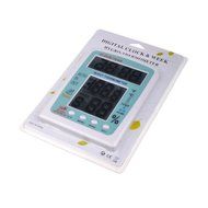 BestDealUSA Digital Clock/Week Auto In/Out Temperature / Humidity Thermo-Humidity Meter N2