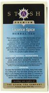 Stash Tea Licorice Spice Herbal Tea, 20 Count Tea Bags in Foil (Pack of 6) N7