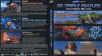 Samsung IMAX 3D Triple Feature: Galapagos, into The Deep, Mummies: Secrets of the Pharaohs Blu-Ray Player