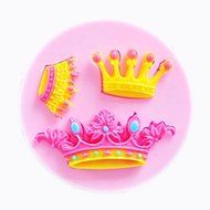 MathildaBaking Collection - Princess Crown Tiara Crown Molding Theme Silicone Fondant Lace Molds Serie - Fondant... N4