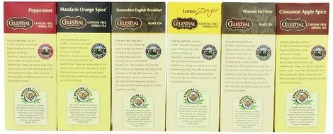 Celestial Seasonings Herbal &amp; Black Tea Variety Pack, 150 Count N4