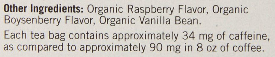 Yogi Tea Raspberry Ginger Digestive Vitality, 16 Count (Pack of 6) N6