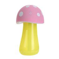 200ML Portable Mushroom Shape Mini USB Air Mist Humidifier with Night Light for Kids Bedroom