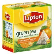 Lipton Pyramid Green Tea Bags - Mandarin Orange - 20 ct - 3 Pack