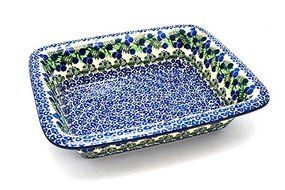 Polish Pottery Baker - Casserole - Huckleberry