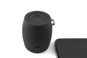 WAAV Rocker Mini Bluetooth Speaker for iOS (Black), iPhone, iPod, iPad and Android devices (works with any bluetooth... N2