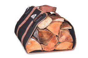 Northern Outback SUPERSIZED Firewood Log Carrier 16oz Canvas Wood Tote! - Best for Fireplaces - Wood Stoves -... N2
