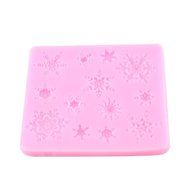Lariy Silicon Snowflake DIY Muffin Chocolate Cookie Baking Mold Mould Cake Pan N2