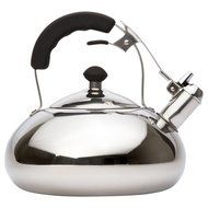 Vanika Stainless Steel Whistling Tea Kettle, 3.2 Quart N3