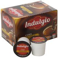 Indulgio Spiced Apple Cider Single Serve for Keurig K-Cup Brewers, 12 Count (Pack of 6)