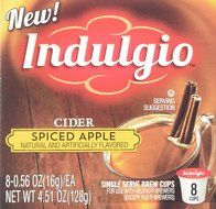 Indulgio Spiced Apple Cider Single Serve for Keurig K-Cup Brewers, 12 Count (Pack of 6) N4