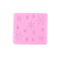 Lariy Silicon Snowflake DIY Muffin Chocolate Cookie Baking Mold Mould Cake Pan N3