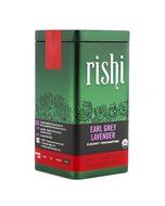 Rishi Tea Earl Grey Lavender Black Tea 2.29 Ounces N5