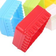 Cookie Cutter Two Sided Square Cookie Cutters and Biscuit Cutter Great Set Of 5pc From La Cucina's Best, Premium...