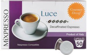 Coffee Pods (Nespresso Compatible) - Decaf From Italy - By Mixpresso (50 Count) N4