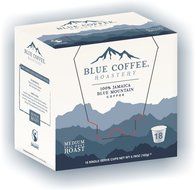 Blue Roastery Genuine Jamaica Blue Mountain Coffee K-Cups for Keurig 18 ct - Packaging May Vary
