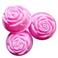 Seedan Silicone Baking Cups Cake Pan Muffin Tin Handmade Biscuit Chocolate Ice Cube Tray DIY Mold (Flower, Red... N13