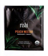 Rishi Tea Nectar Tea Bags, Organic Peach, 50 Count