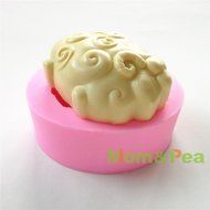 Mom&amp;pea 0606 Sheep Shaped Silicone Mould for Fondant Cake Sugar Paste Cake Decoration 3d Cake Toppers Mold Soap... N6