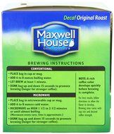 Maxwell House Decaf Original Roast Coffee Singles(Medium), 19-Count Single Serve Coffee Bags (Pack of 4) N5