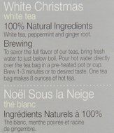 Stash Tea White Christmas White Tea, 18 Count Tea Bags in Foil (Pack of 6) N2