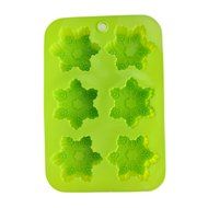 Seedan Silicone Baking Cups Cake Pan Muffin Tin Handmade Biscuit Chocolate Ice Cube Tray DIY Mold (Flower, Red... N18