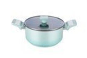 Sunkitchen saucepot 3qt non-stick green color