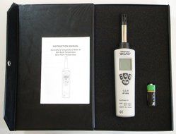 Ruby Electronics DT-321S Digital Humidity Temperature Dewpoint Wet Bulb Meter 4-digit LCD N2