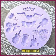 Silicone Lollipop Cake Chocolate Soap Pudding Jelly Candy Ice Cookie Biscuit Mold Mould Pan Bakeware