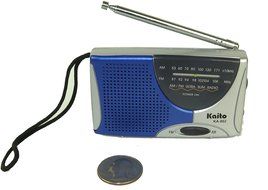Kaito KA802 AM FM Super Pocket Size Radio, Small Size AM/FM Radio N2