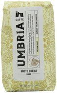 Caffe Umbria Gusto Crema Blend, Medium Roast 12 Ounce Bag