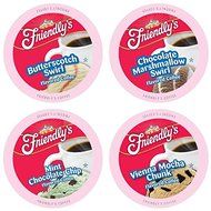 20 Count Friendly's Variety Coffee 2.0 Flavored including Mint Chocolate Chip, Butterscotch Swirl, Vienna Mocha...
