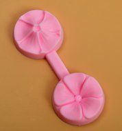 Bestwoohome 4 Set Silicone Fondant Baking Mold Cake Sugar Craft Chocolate Decorating DIY (Cherry Blossoms) N7