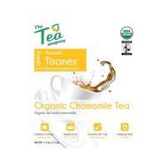 Organic Rose Chamomile Lavender Tea - Loose Herbal Blend - GMO Free - Relaxing - Calming Tisane by The Tea Company...