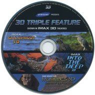 Samsung IMAX 3D Triple Feature: Galapagos, into The Deep, Mummies: Secrets of the Pharaohs Blu-Ray Player N3