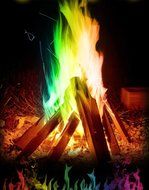 Mystical Fire Campfire Fireplace Colorant Packets (10 Pack) N3