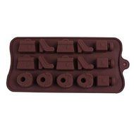 QINF Ms Package Shoes Perfume Silicone Mold Chocolate Ice Sugar Craft Cake Mould Tools N2