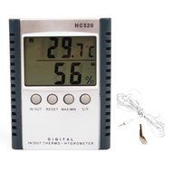 Alucky Weather Thermometers Indoor/Outdoor Digital Hygrometer Humidity Meter HC520 Multi-Fuction with LCD Screen...