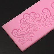 Lace Fondant Silicone Cake Mould Chocolate Craft Mold Baking Tools shopping N2