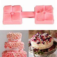 "Silicone Flower Cake Mold Fondant Decorating Baking Chocolate Mould DIY Craft Tool" shopping N4
