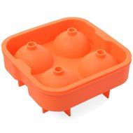 Xcellent Global Crystal Ice Ball Mold Superior Quality Silicone 4x4.5cm Random Color M-HG015 N13