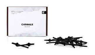 Noctua NA-SAV2 Chromax Anti-Vibration Mount Set &ndash; 20 Pack &ndash; Black (NA-SAV2 black)