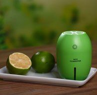 Rukiwa Portable USB Humidifier Air Purifier Steam Diffuser Mist Office Room (Yellow)