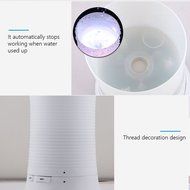 Global-store 100ml Cool Mist Humidifier Ultrasonic Aroma Essential Oil Diffuser with 4 Timer Settings 7 Color... N3